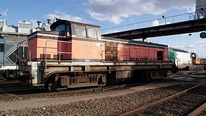 Picture of diesel locomotive