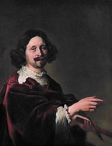 Bartholomeus Breenbergh (1599-1659), portrét od Jacob Adriaensz Backer, 1644