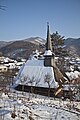 Biserica văzută din nord-vest