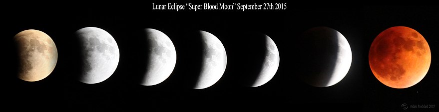 Moon Eclipse Progression, by Astoddard73