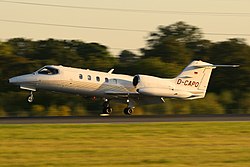 Learjet 35A der Phoenix Air