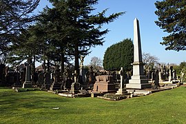 Brandwood Cemetery graves 98