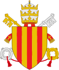 Blason du pape Benoît XIV