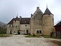 Château de Domblans (XVIe s), côté cour