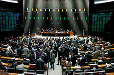 Plenário da Câmara dos Deputados.