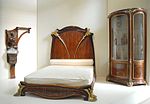 Art nouveau-slaapkamer, Musée d'Orsay