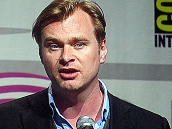 Director Christopher Nolan participating in th...