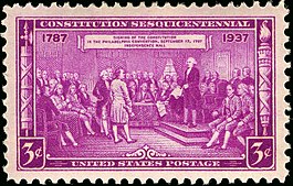 President, Constitutional Convention ,Issue of 1937 3c