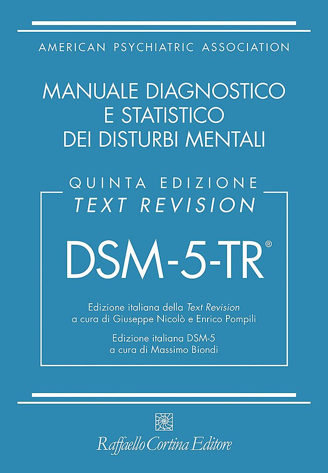 Copertina DSM-5-TR Manuale Brossura e Cartonato-S