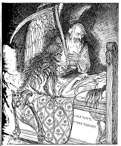 Fichier:Edmund J Sullivan Illustrations to The Rubaiyat of Omar Khayyam First Version Quatrain-022.jpg