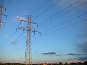 Transmission lines in Lund, Sweden