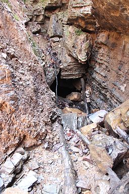 Ellison's Cave dug entrance, Georgia.JPG