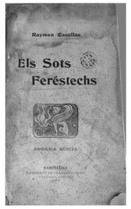 Els Sots Feréstechs de Raimon Casellas (ed. 1902)