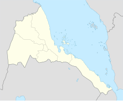 Mappa dell'Eritrea