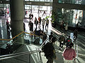 The entry hall to the Convention Center was generally always busy.