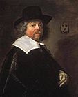 《約瑟夫·科伊曼斯》（Joseph Coymans，1591－1660），1644年，藏於哈特福德沃茲沃思學會