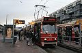 GTL 3112 op het Haagse Hollandse Spoor, januari 2008. Deze halte wordt tot tophalte verbouwd.