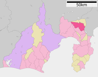 御殿場市位置図