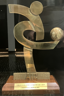 Trophäe im Museum von Cristiano Ronaldo.