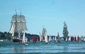 La Grande Parade lors de la Semaine du Golfe 2019.