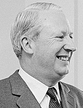 Edward Heath led the UK into the European Communities in 1973. Heathdod (cropped).JPG