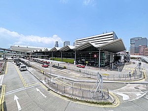 红磡站C出口／城际直通车大厅外观（2022年5月）