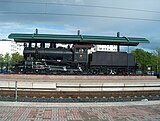 Locomotive Hv3 number 781 at the Kerava railway station