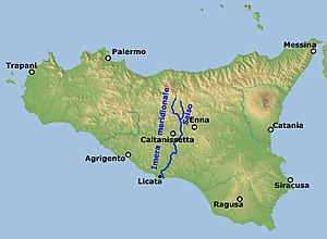 Cursus Himerae Australis in Sicilia