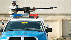 Иракская полиция gun-carriage.jpg