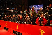 The Berlin International Film Festival, also known as Berlinale Journalists during the Berlin Film Festival in 2008.jpg