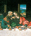 Judas, Petrus und Johannes