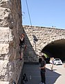 Kletteranlage Hohenzollernbrücke in Köln