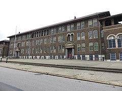 Former Lafayette Bloom School in West End, Cincinnati in 2017