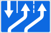 Traffic directions in traffic lanes