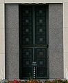 Above the front door of the temple is the inscription "Holiness to the Lord."