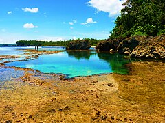 Lagune von Magpupungko