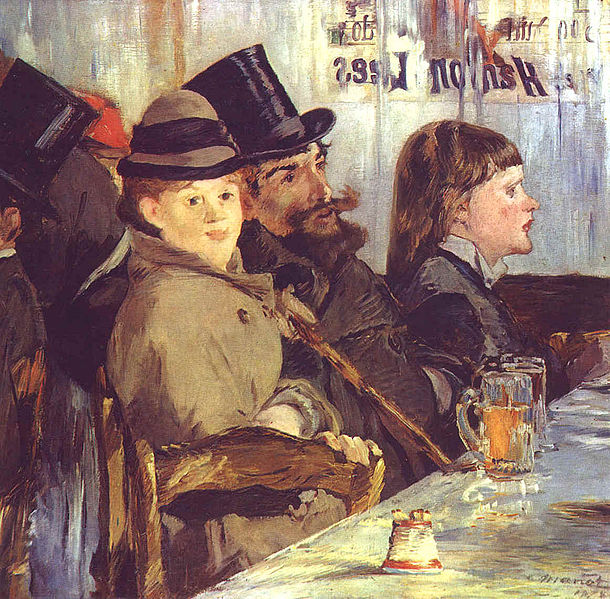 File:Manet, Edouard - At the Café, 1878.jpg