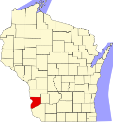 Contea di Crawford – Mappa
