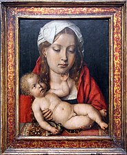 Madonnan och barnet, ca 1515.