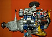 School model of an engine