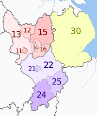 NUTS 3 региона Ист-Мидлендс 2010 map.svg