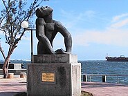 Kingston, Jamaica - Negro Aroused, 1937 - Edna Manley Negro Aroused on waterfront.jpg