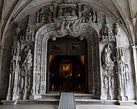 Portal axial, Mosteiro dos Jerónimos, Lisboa