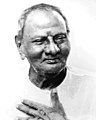 Q175532 Nisargadatta Maharaj in 1973 (Foto: Shree Nisargadatta Adhyatma Kendra) geboren op 17 april 1897 overleden op 8 september 1981