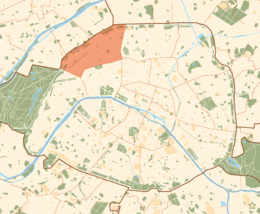 XVII arrondissement di Parigi – Localizzazione