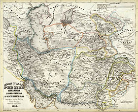 Central Asia, circa 1848 Persia afghanistan 1848.jpg