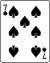 Playing card spade 7.svg