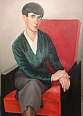 Chris Lebeau: Porträt Hannah Höch (1933)