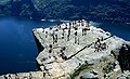 Preikestolen med Lysefjorden nedanfor