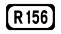 R156 road shield}}